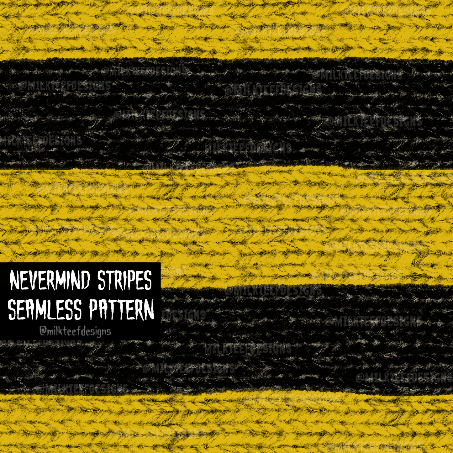 Nevermind Stripes / Seamless Pattern