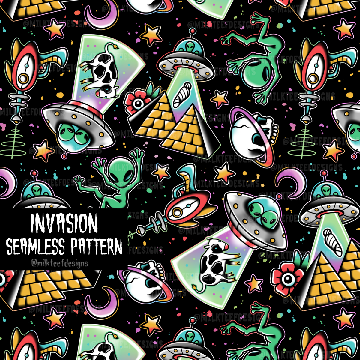 Invasion / Seamless Pattern