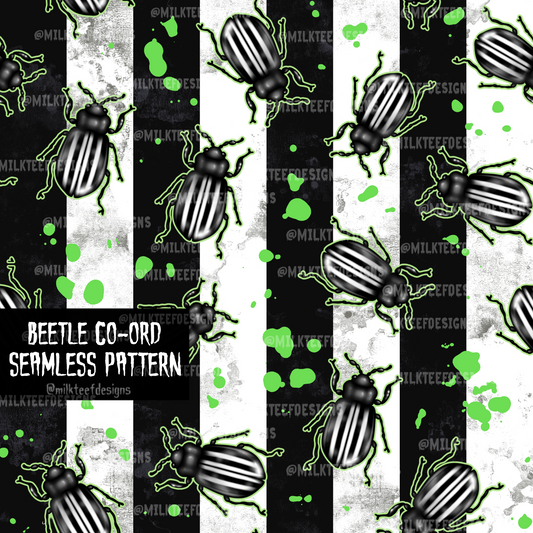 Beetle Co-Ord / Seamless Pattern