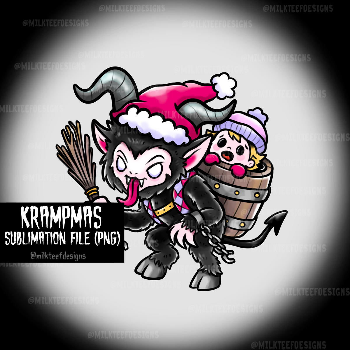 Krampmas / Sublimation Design (PNG)