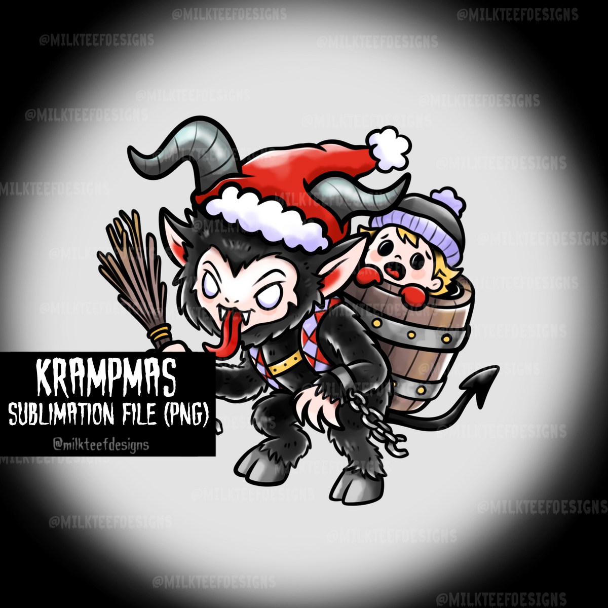 Krampmas / Sublimation Design (PNG)
