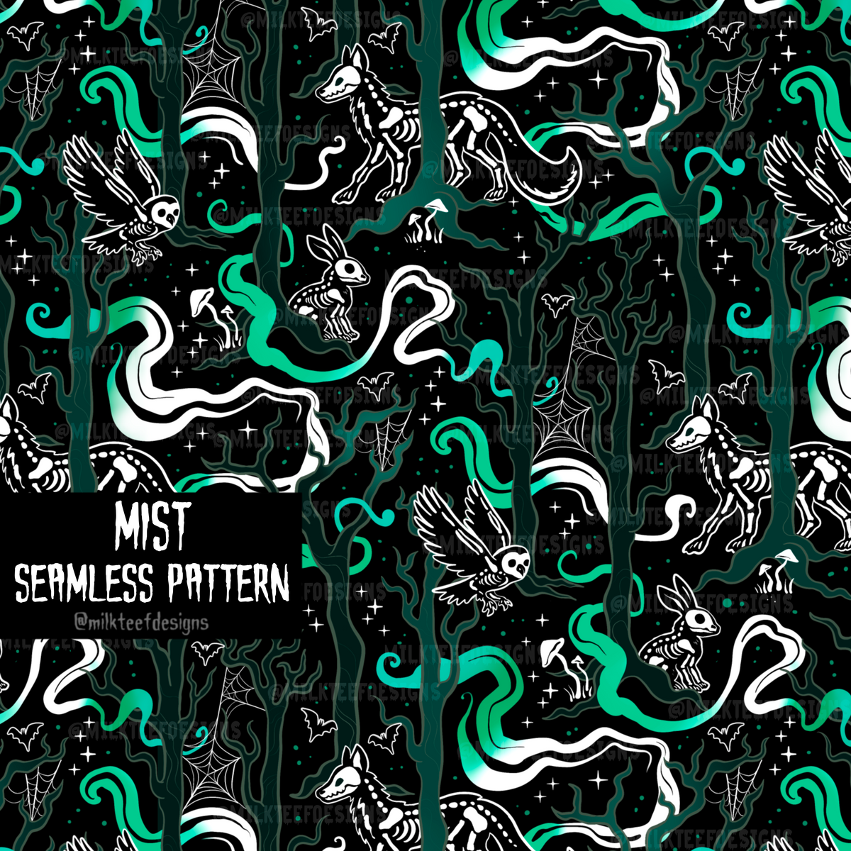 Mist / Seamless Pattern