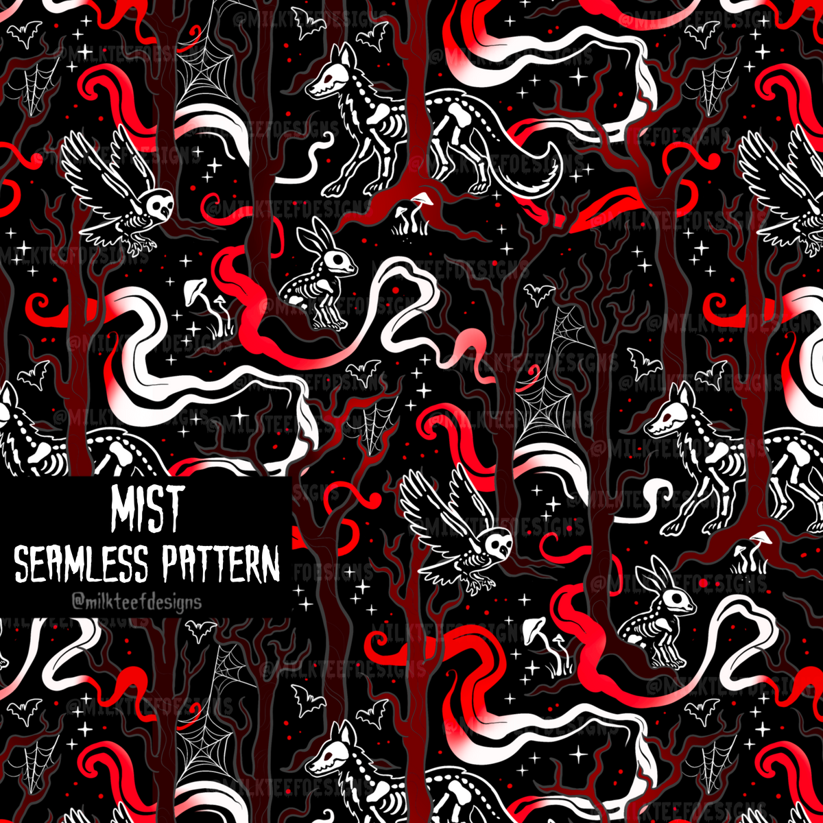 Mist / Seamless Pattern