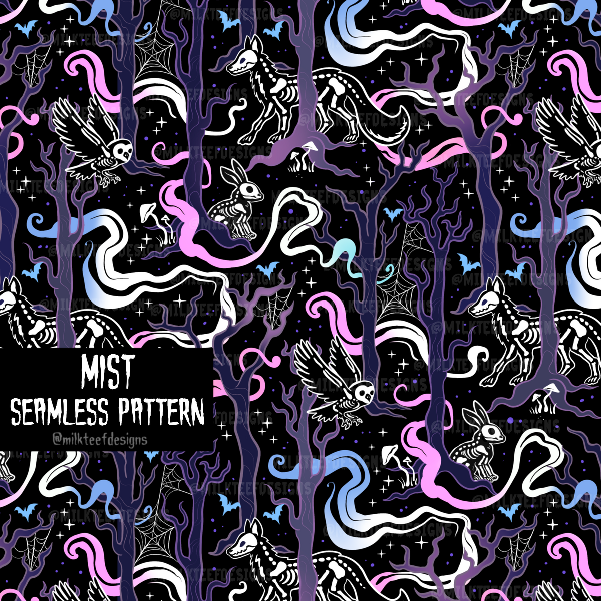 Mist / Seamless Pattern