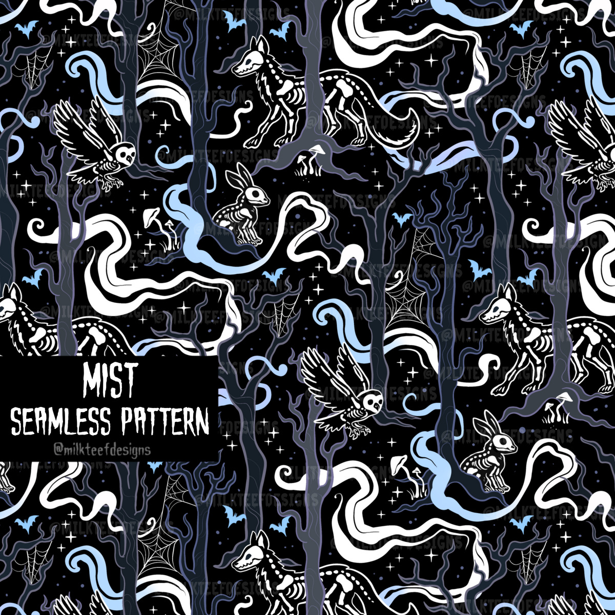 Mist / Seamless Pattern