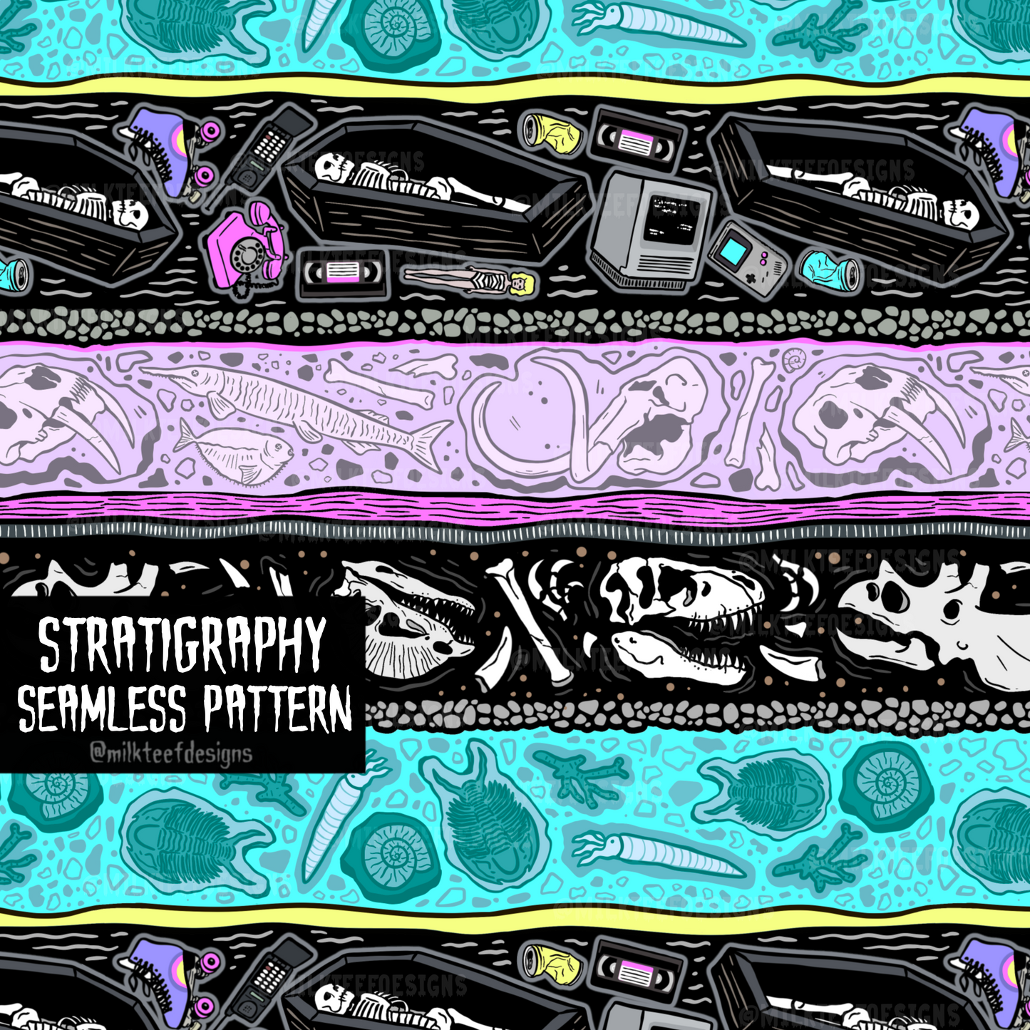 Stratigraphy / Seamless Pattern