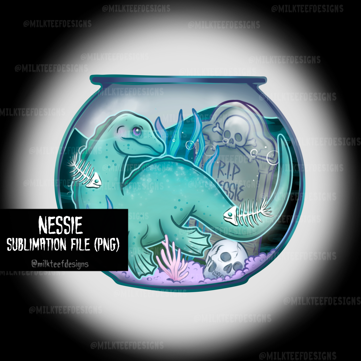 Nessie / Sublimation Design (PNG)