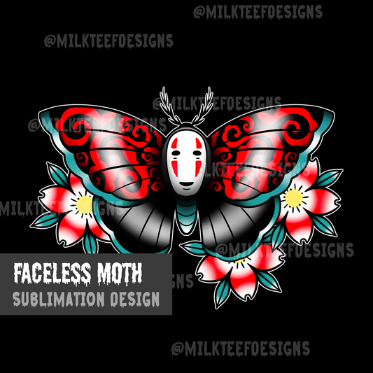 Faceless Moths / Sublimation Design