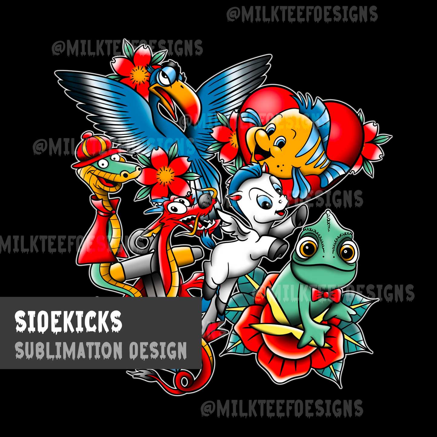 Sidekicks / Sublimation Designs