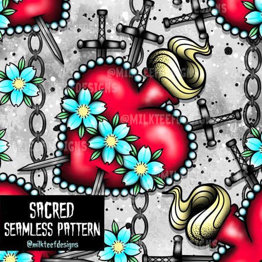 Sacred / Seamless Pattern