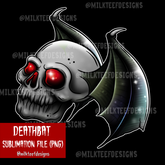 Deathbat - Sublimation Design