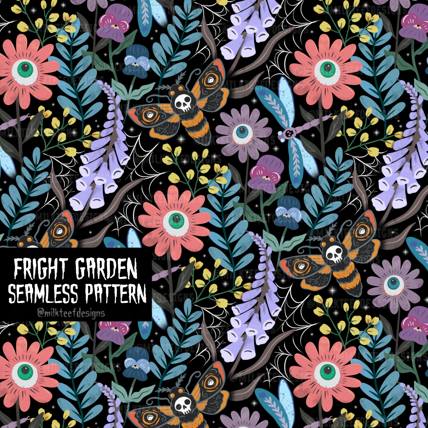 Fright Garden / Seamless Patterns