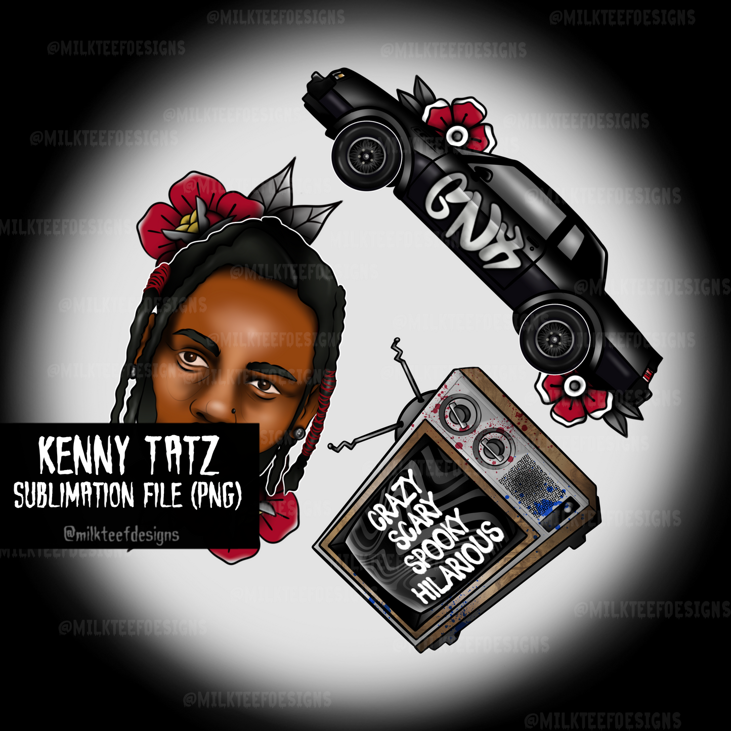 Kenny Tatz / Seamless Pattern