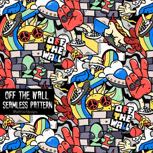 Off The Wall / Seamless Pattern