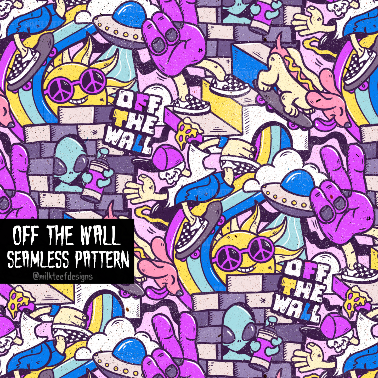 Off The Wall / Seamless Pattern