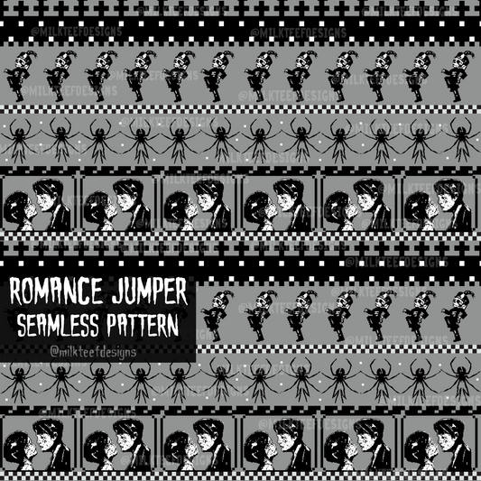 Romance Jumper / Seamless Pattern