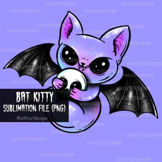 Bat Kitty / Sublimation File