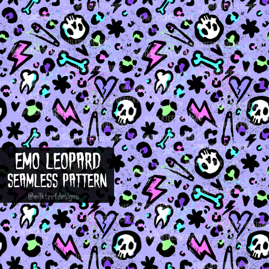 Emo Leopard / Seamless Patterns