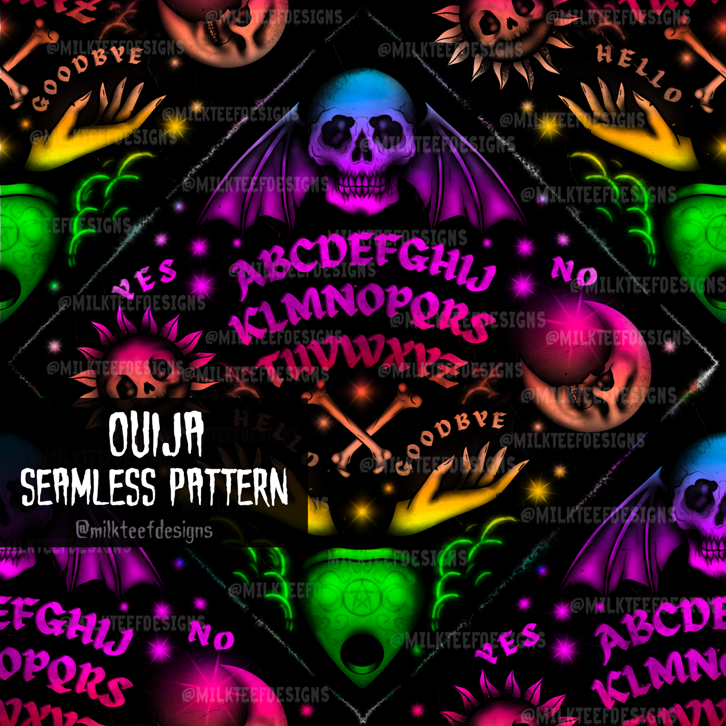 Ouija / Seamless Patterns