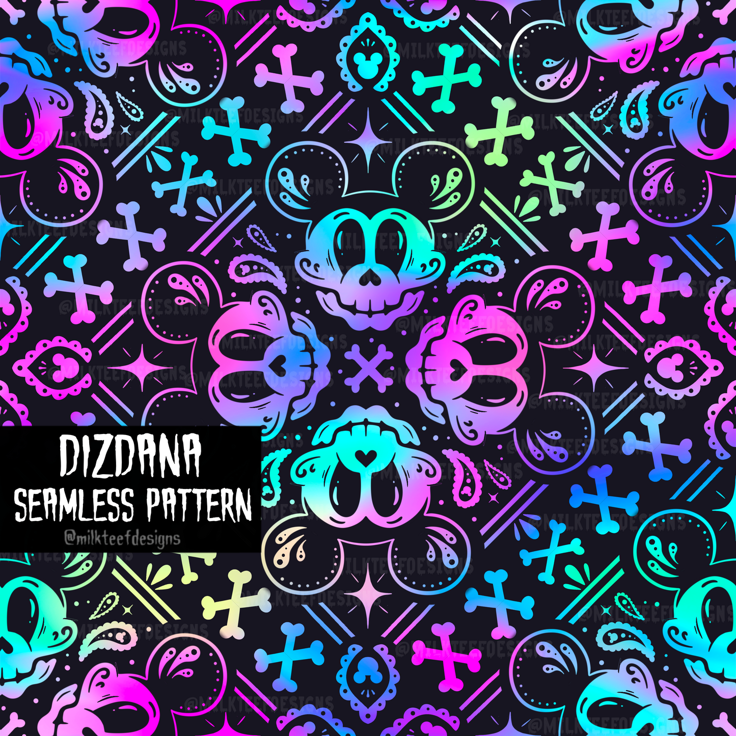 Dizdana / Seamless Pattern