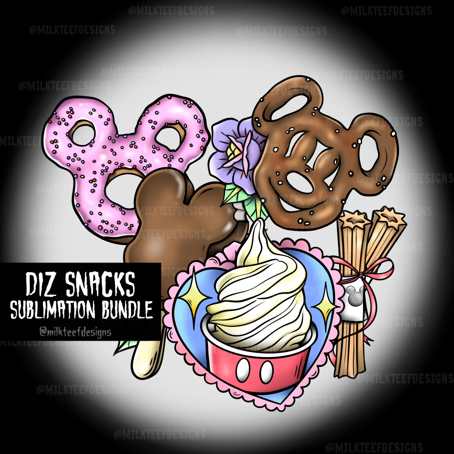 Park Snacks / Sublimation Bundle (PNG)
