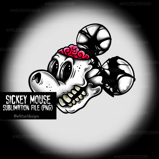 Sickey Mouse / Sublimation File (PNG)