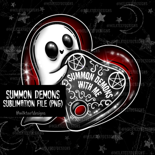 Summon Demons / Sublimation Design (PNG)