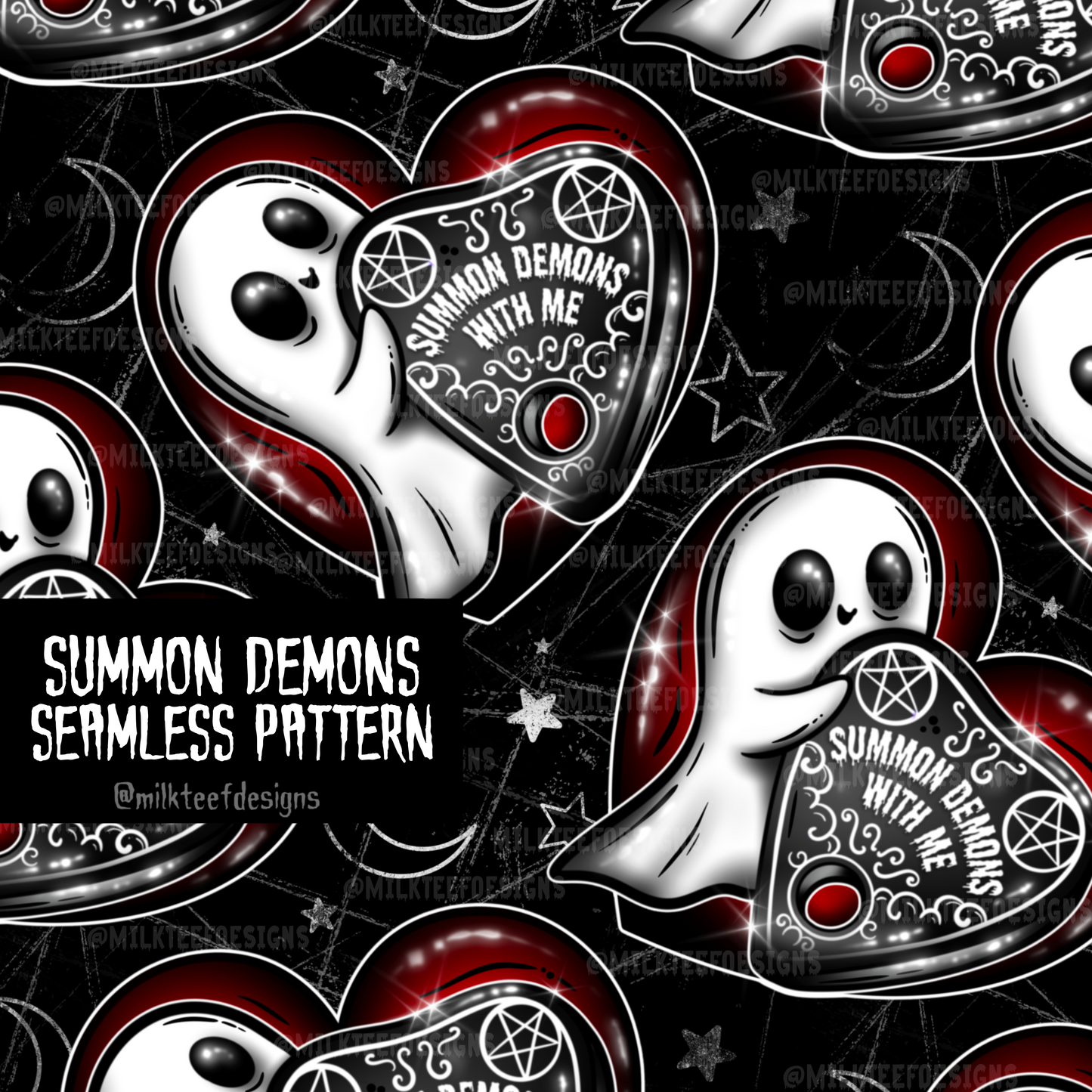 Summon Demons / Seamless Pattern