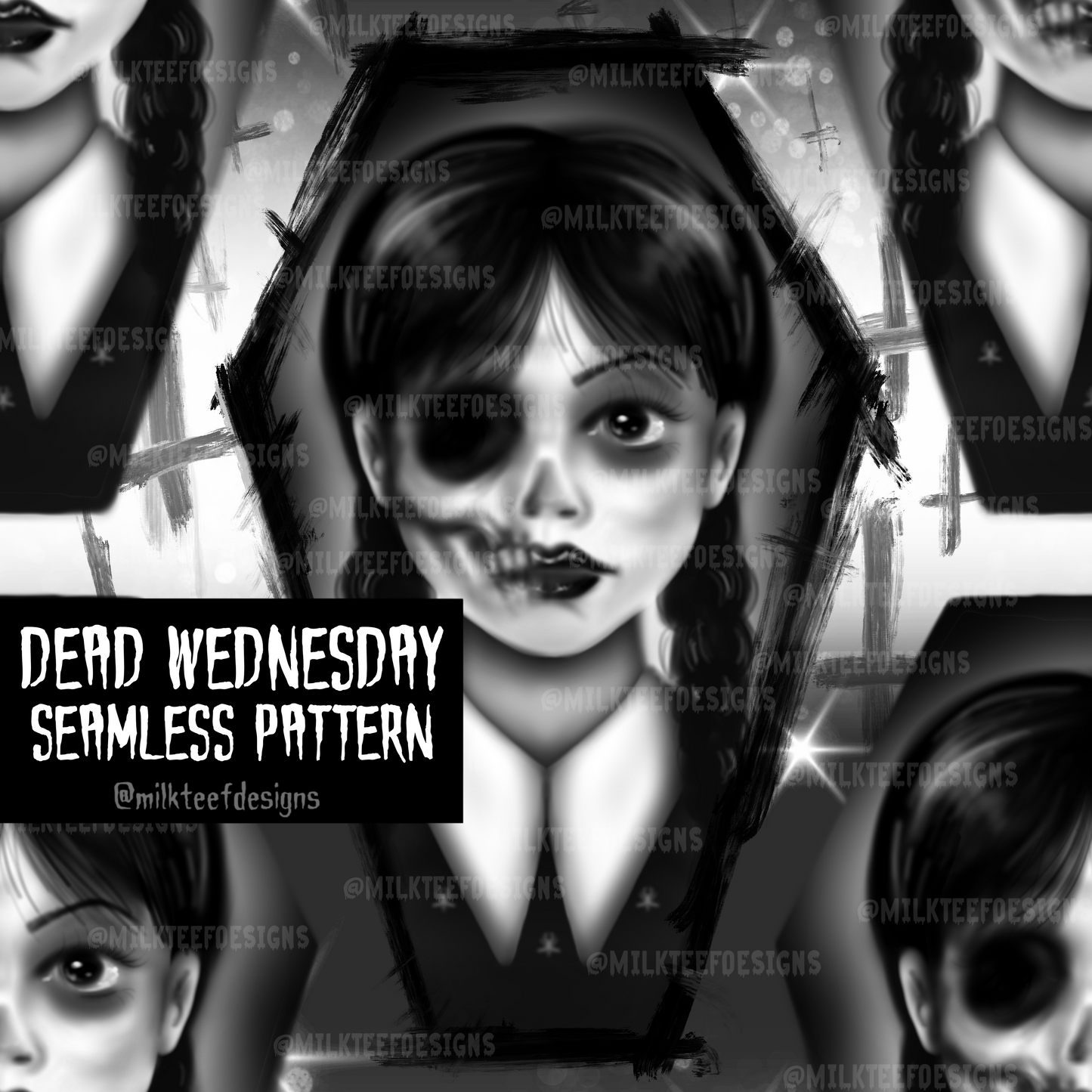 Dead Wednesday / Seamless Pattern