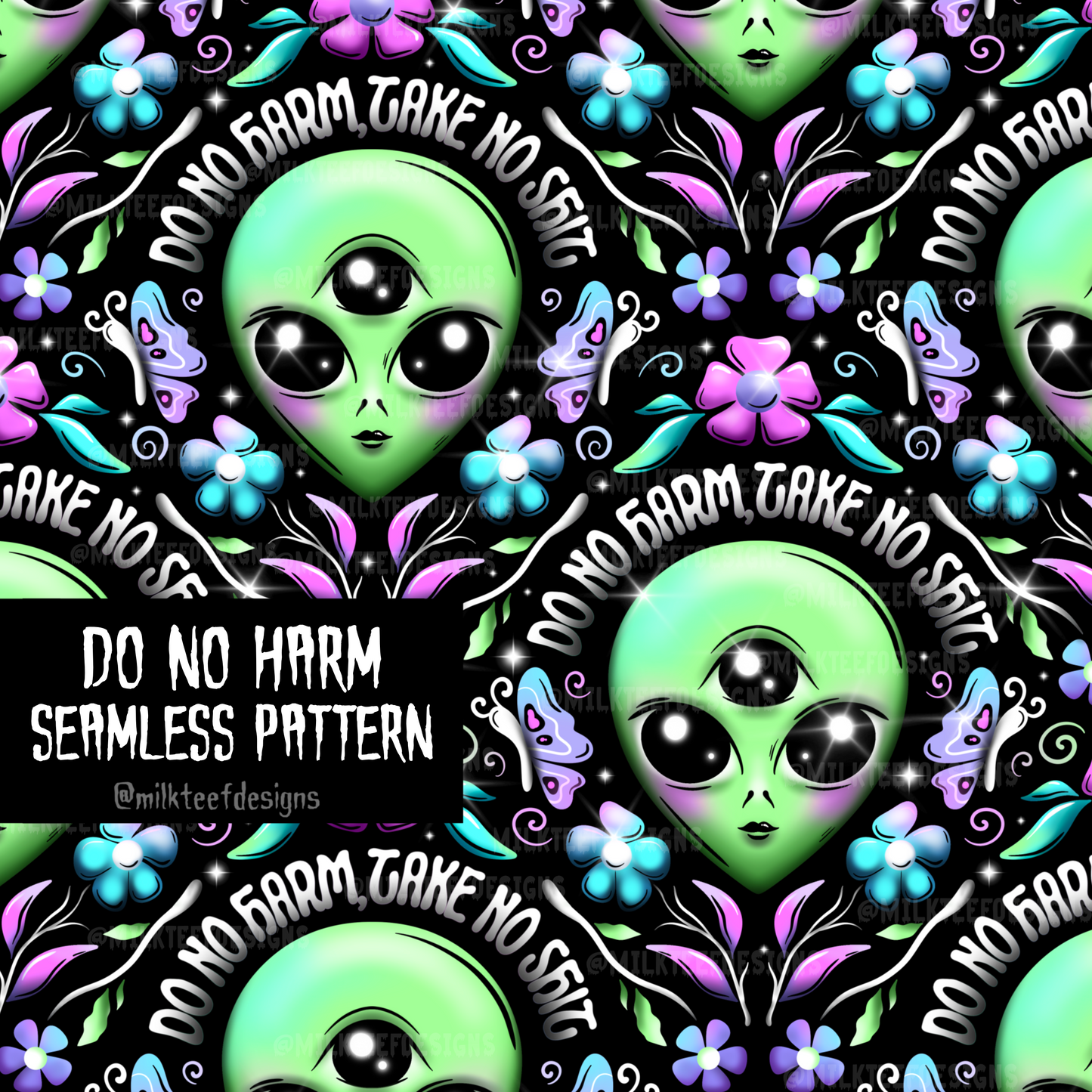 Do No Harm / Seamless Pattern