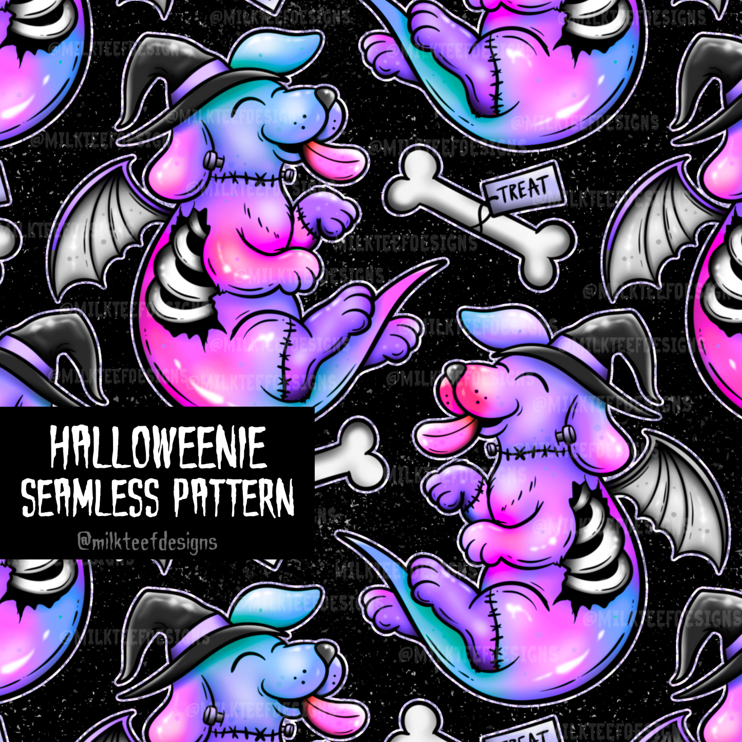 Halloweenie / Seamless Patterns