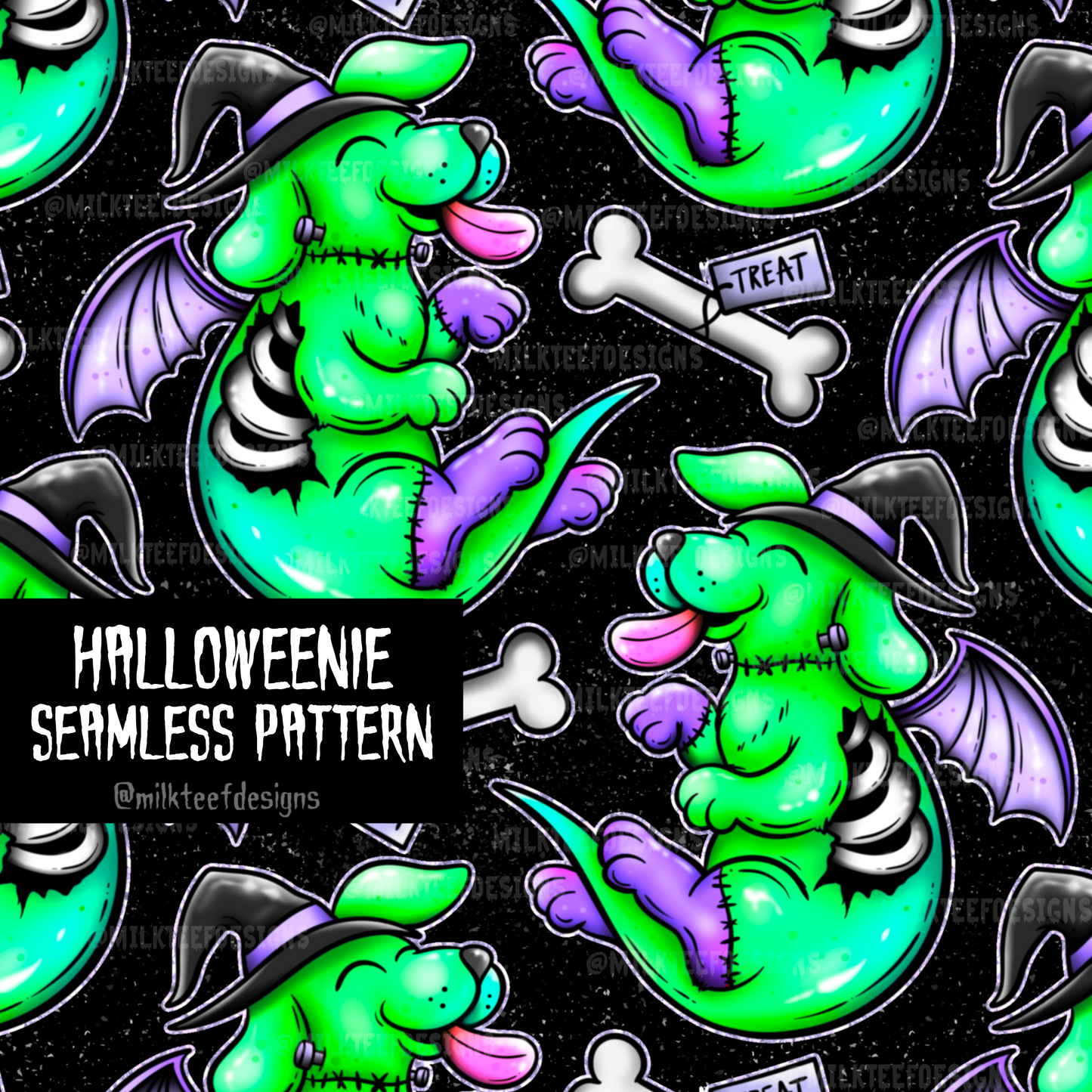 Halloweenie / Seamless Patterns