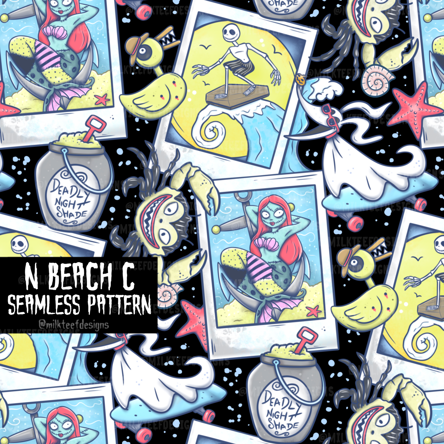 N Beach C / Seamless Pattern