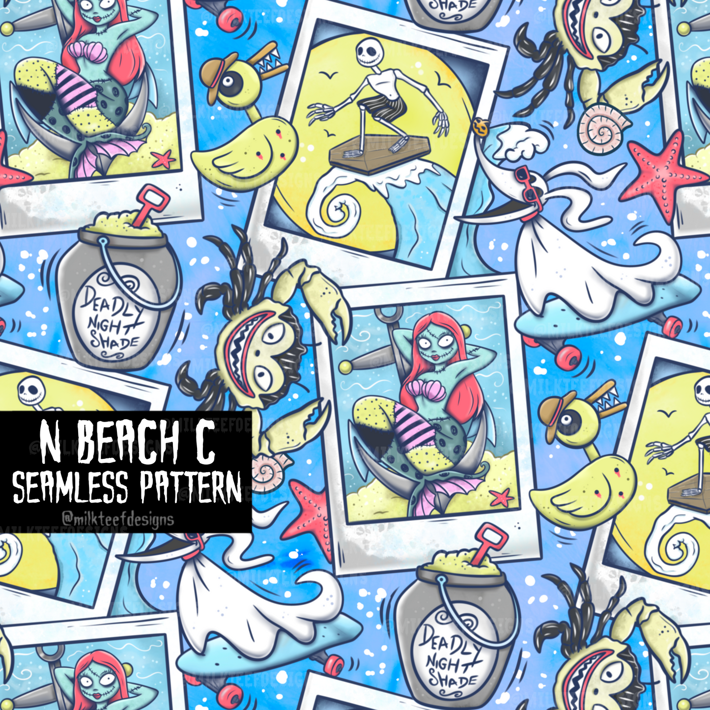 N Beach C / Seamless Pattern