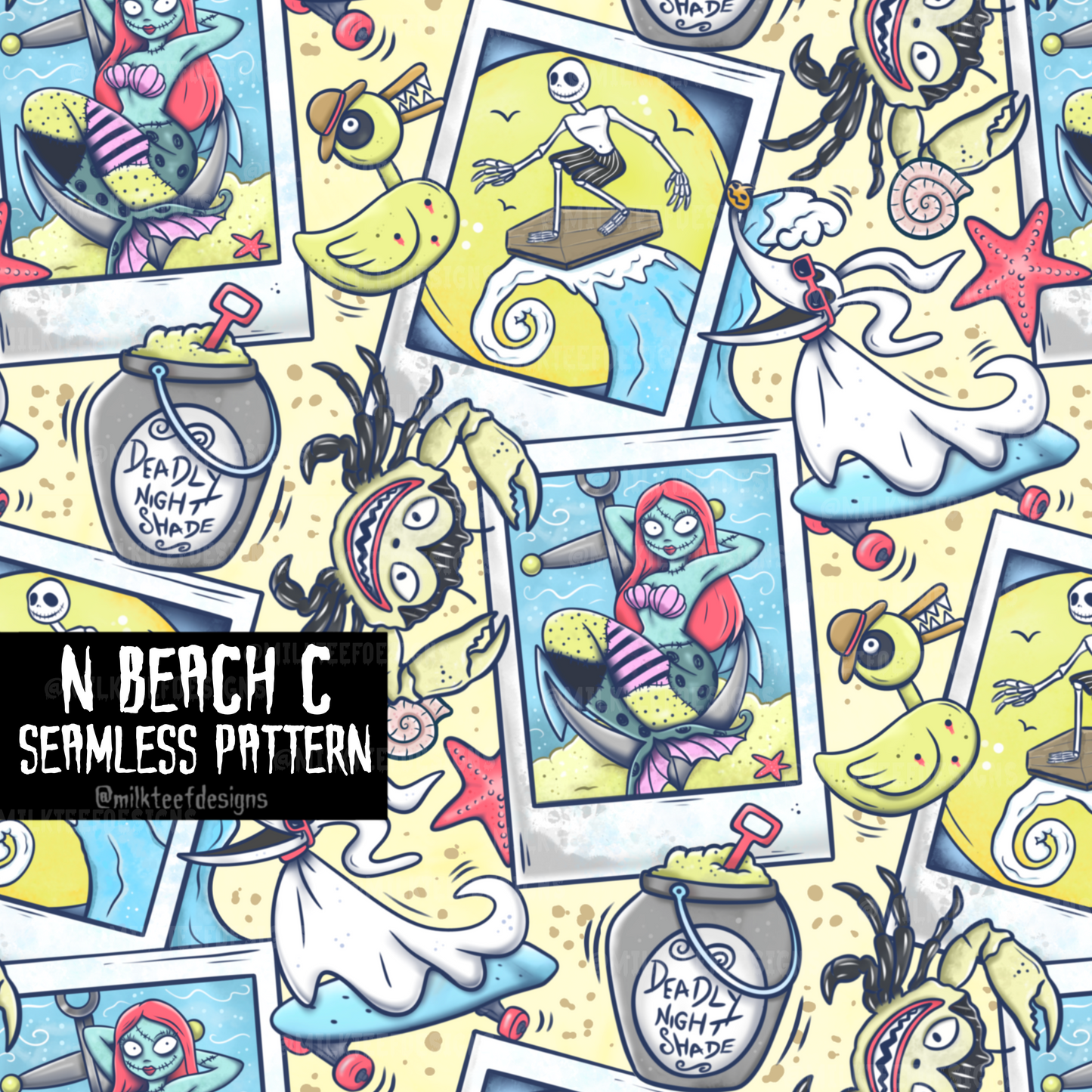 N Beach C / Seamless Pattern