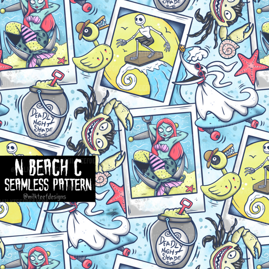 N Beach C / Seamless Pattern