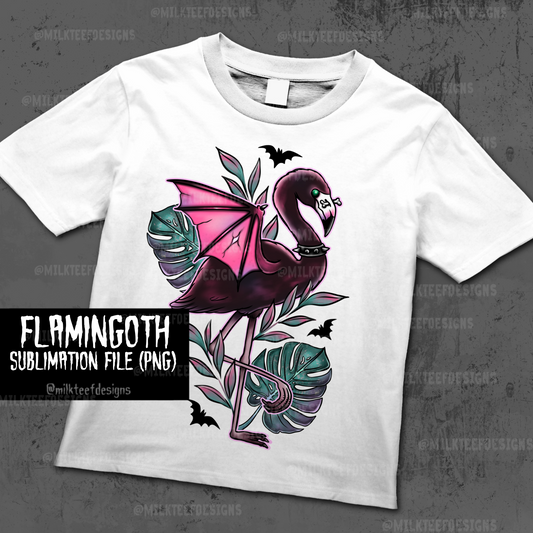 Flamingoth / Sublimation File (PNG)