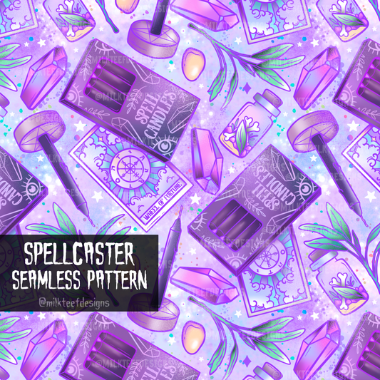 Spellcaster / Seamless Pattern