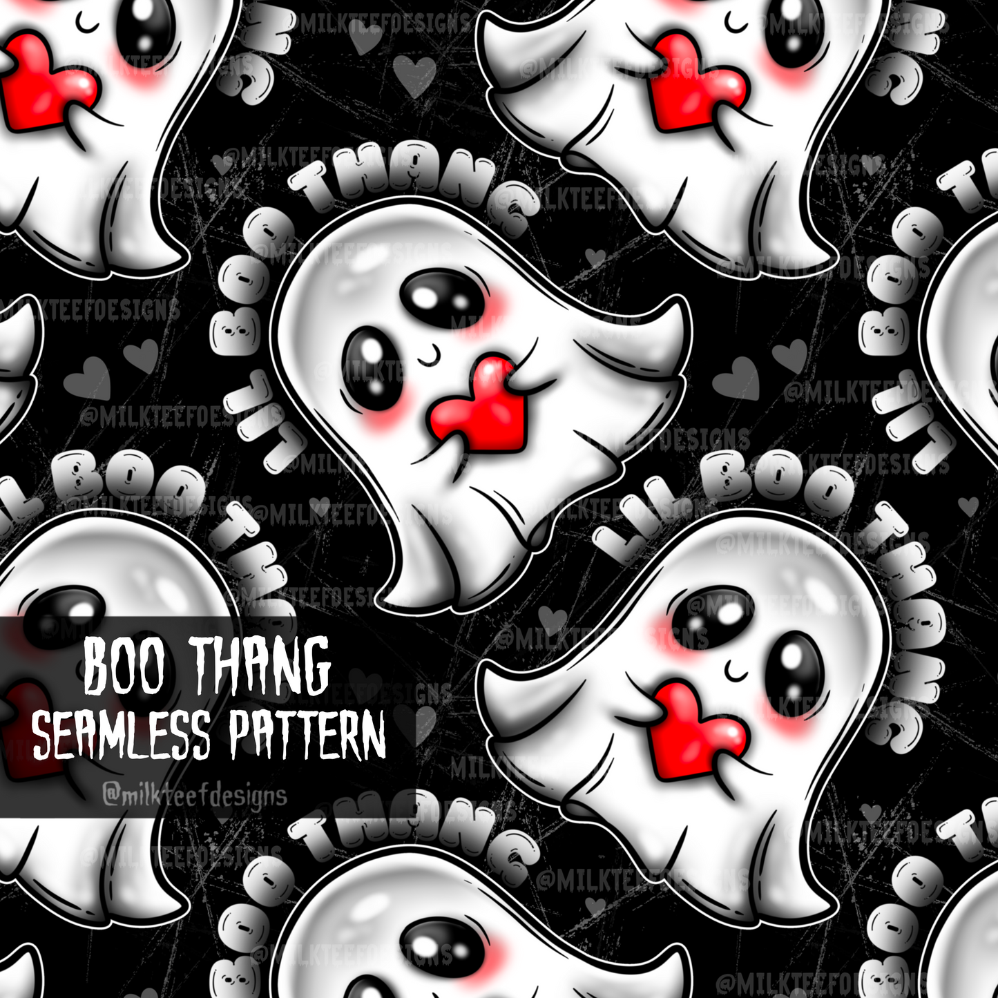 Boo Thang / Seamless Pattern