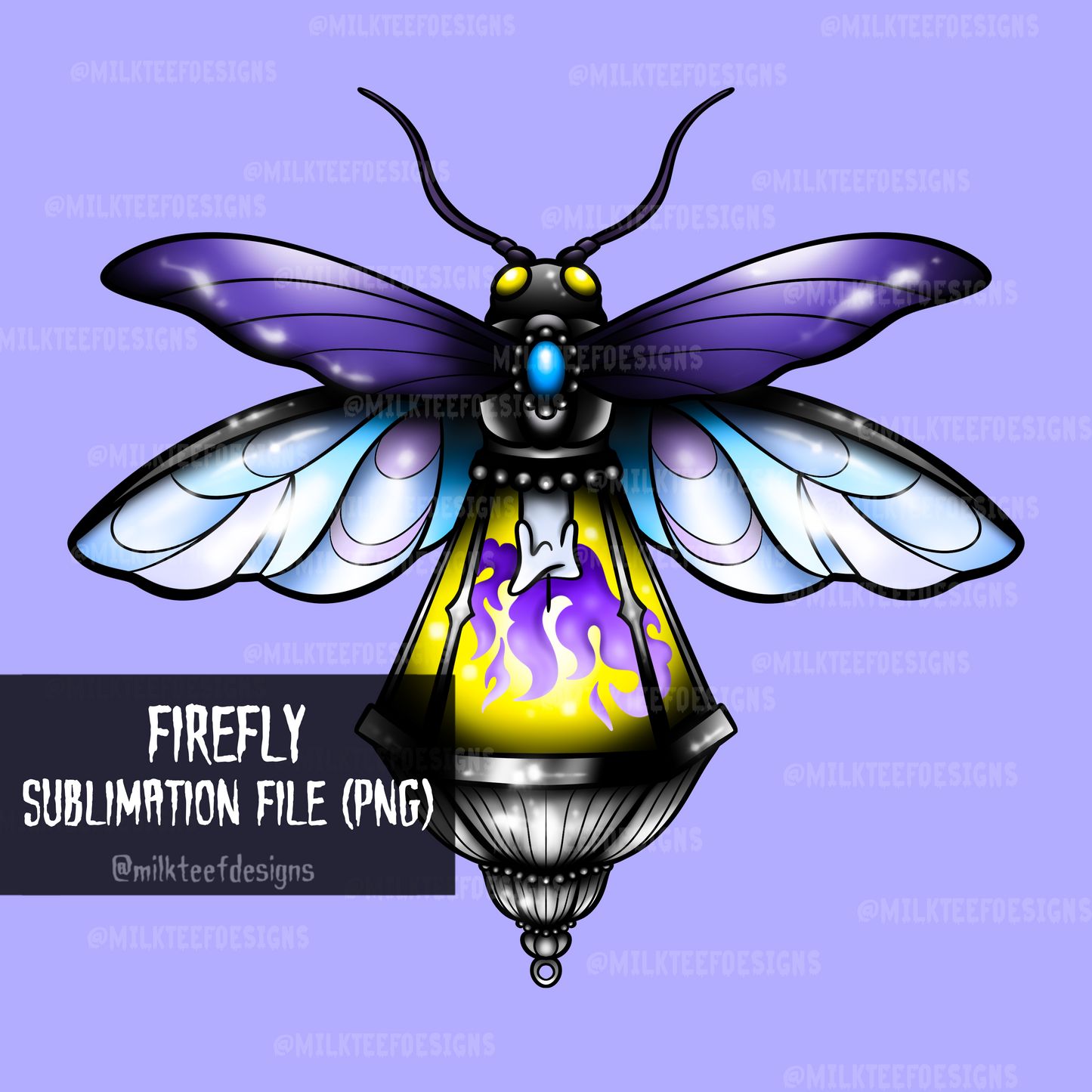 Firefly / Sublimation Design (PNG)