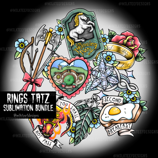 Rings Tatz / Sublimation Bundle (PNG)