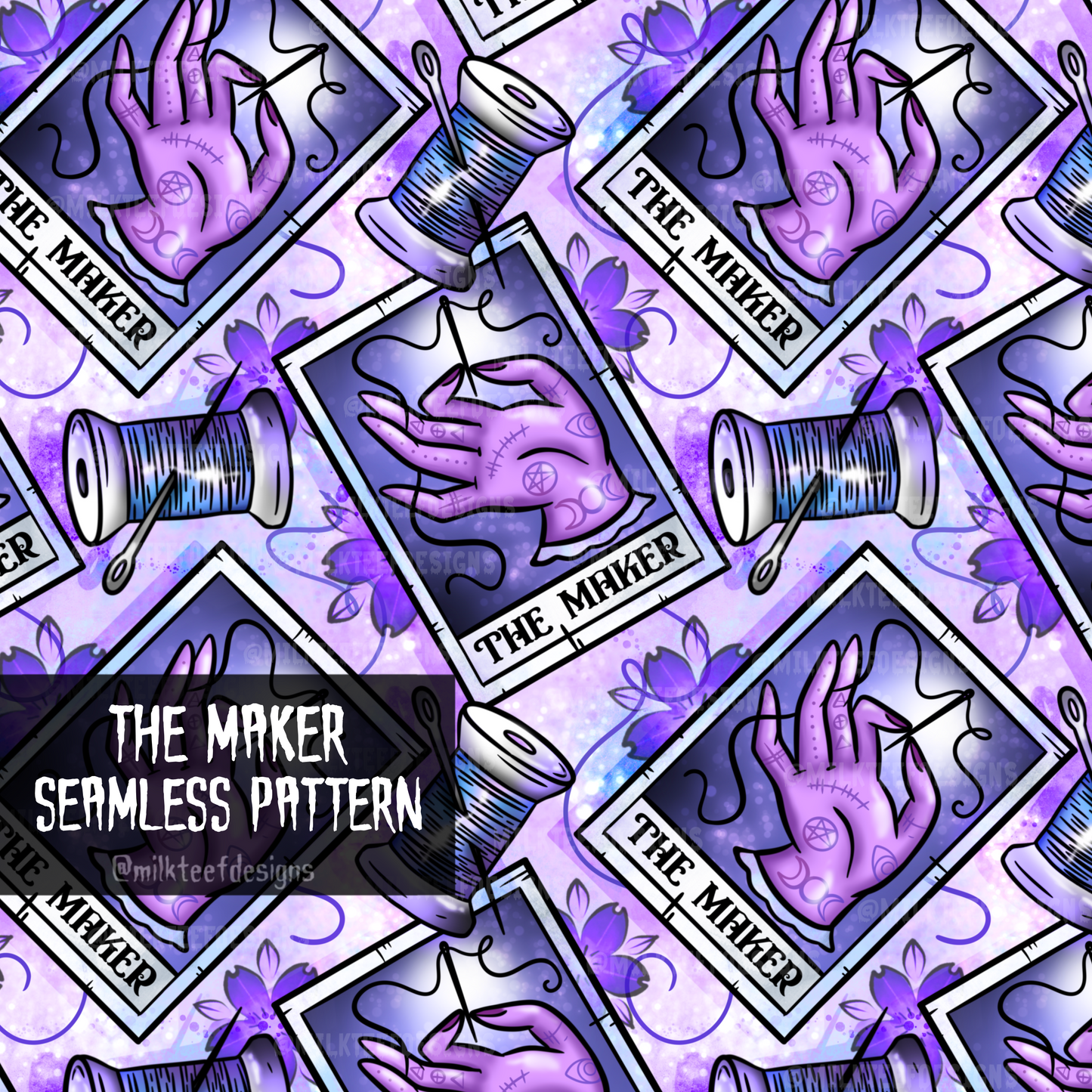 The Maker / Seamless Pattern