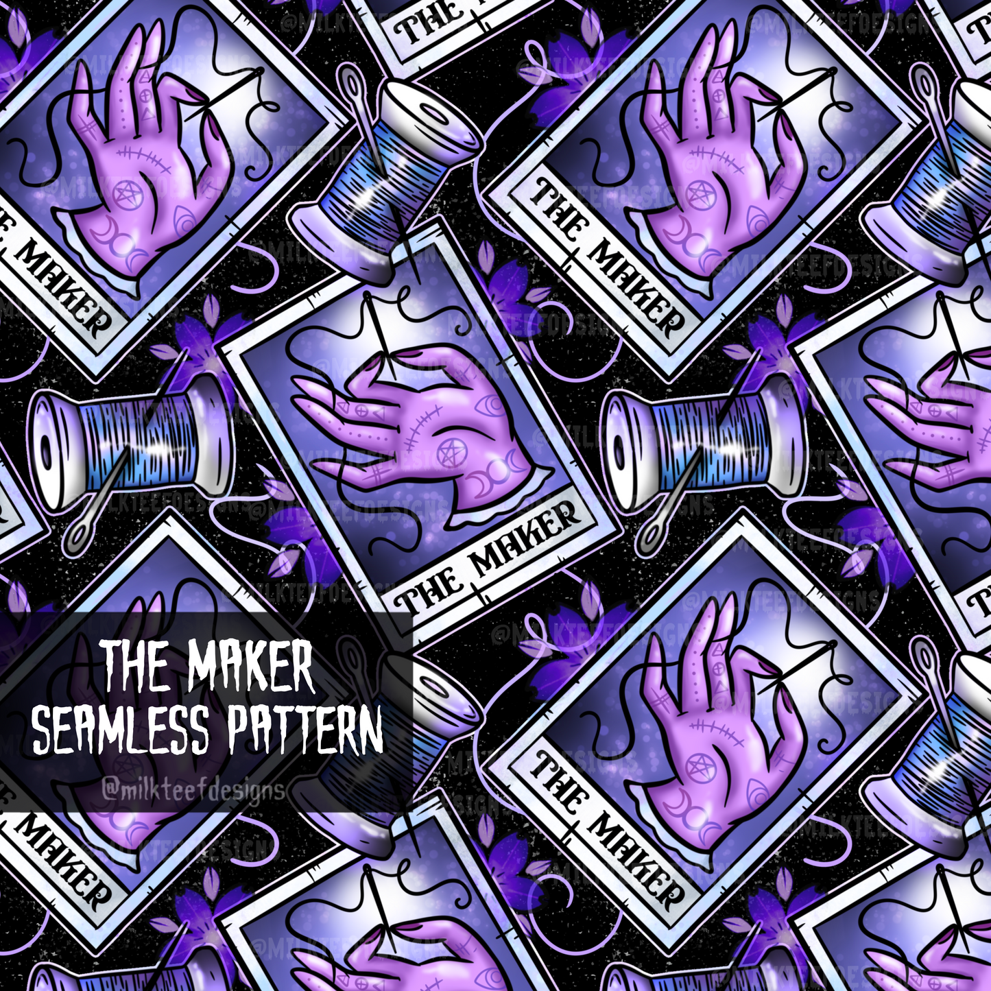 The Maker / Seamless Pattern