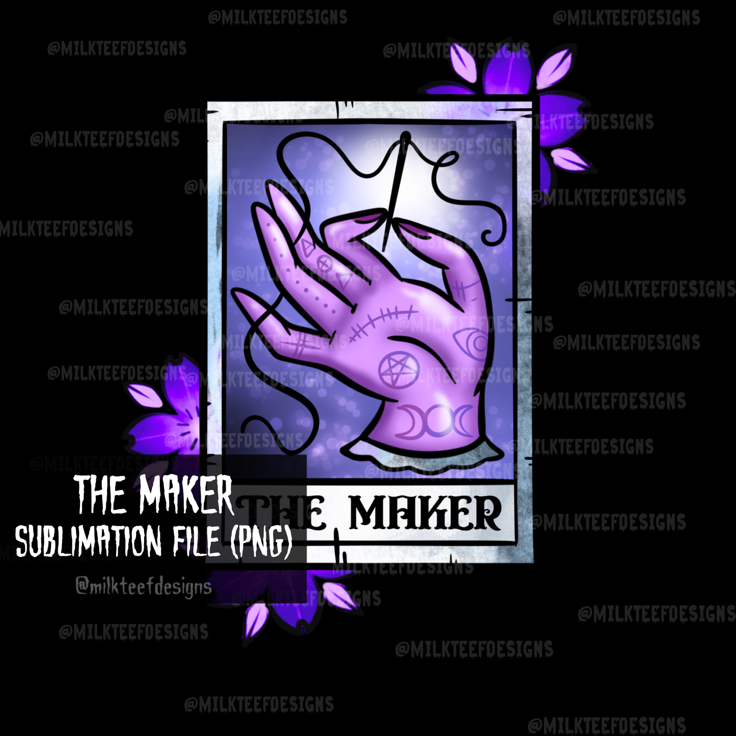 The Maker / Sublimation Design (PNG)