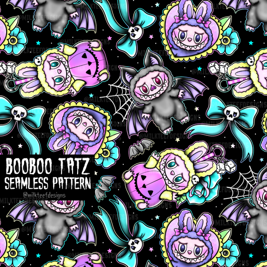 Booboo Tatz / Seamless Pattern