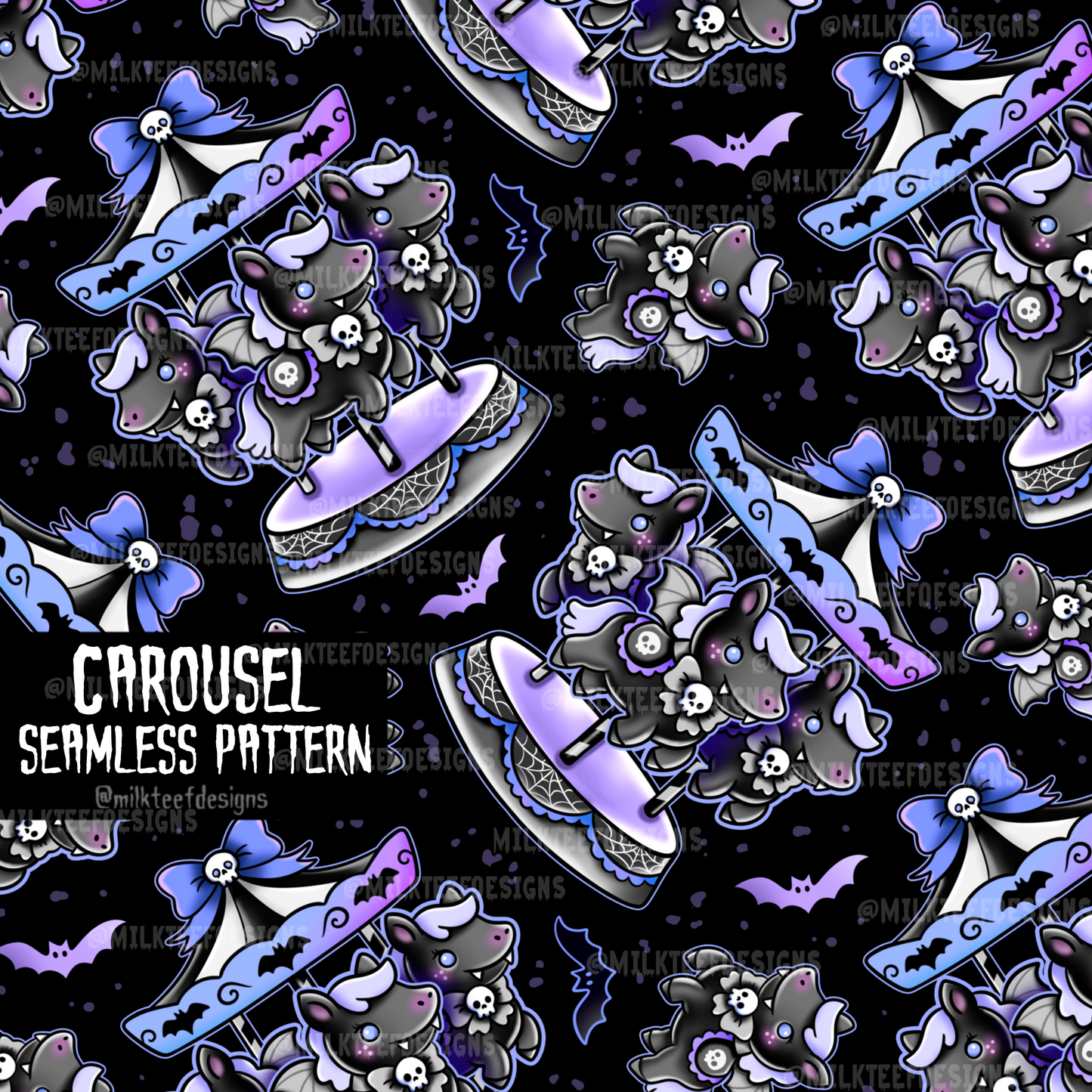 Carousel / Seamless Pattern