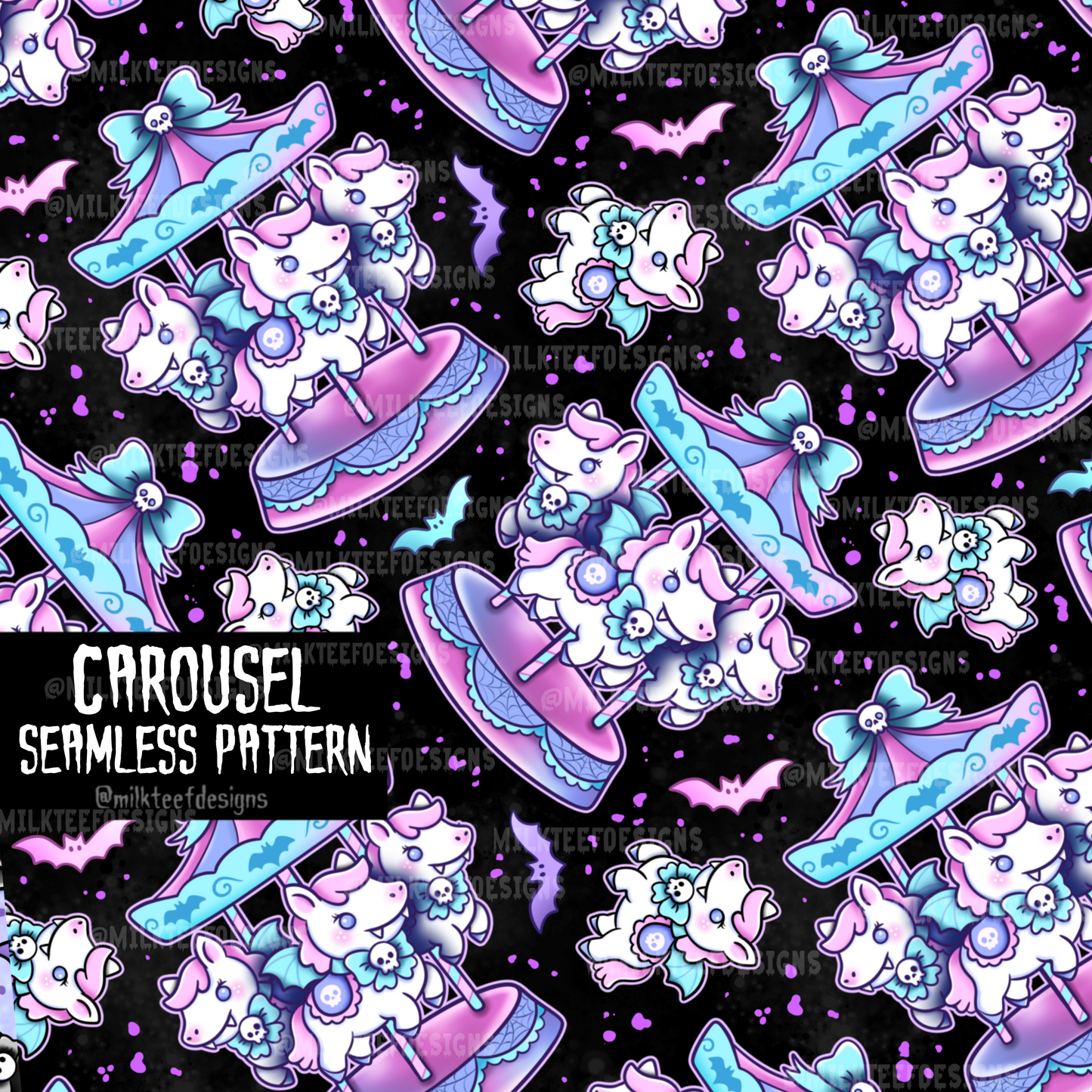 Carousel / Seamless Pattern