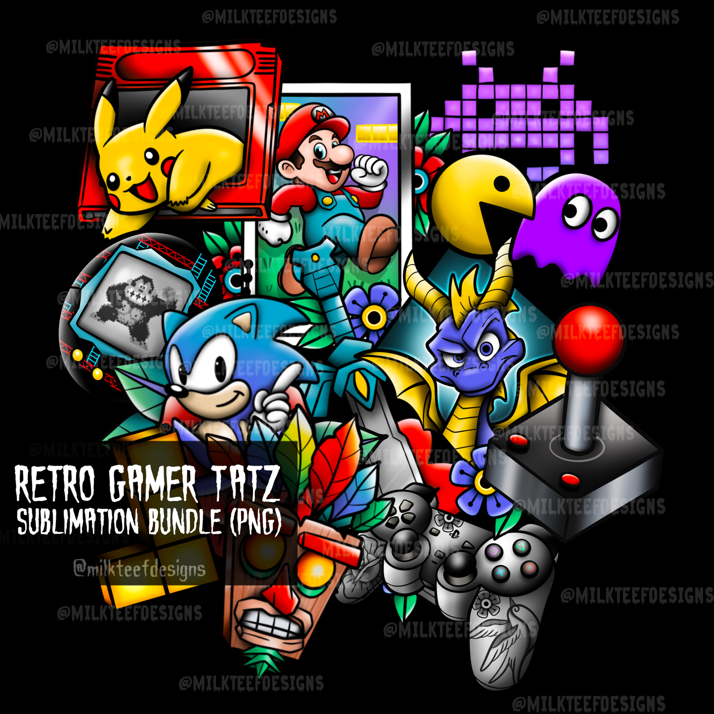 Retro Gamer Tatz / Sublimation Bundle