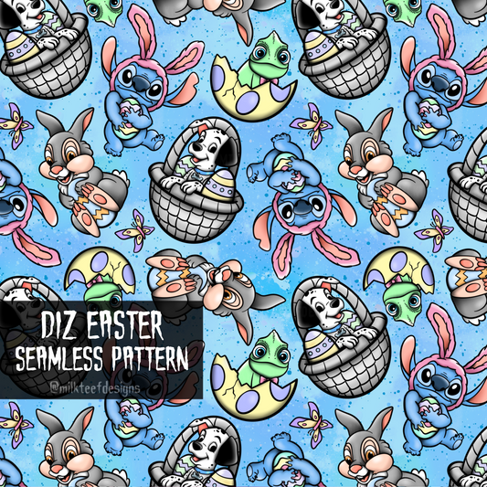 Diz Easter / Seamless Pattern