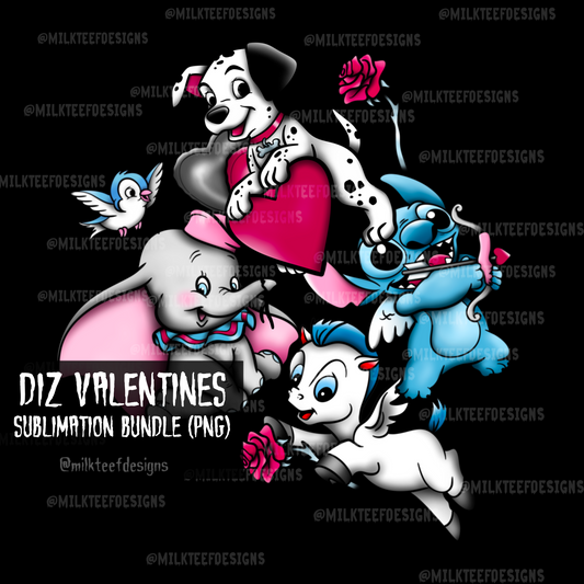 Diz Valentines / Sublimation Bundle